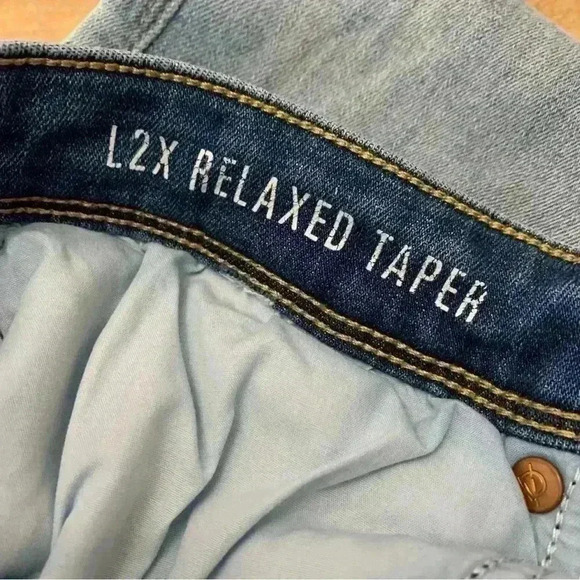 DU/ER L2X Relaxed Taper Men's Jeans - Picture 3 of 11